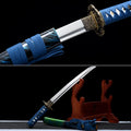 Handgefertigtes Full-Tang Tanto-Schwert, Klinge aus 1045 Kohlenstoffstahl, mit Scheide, echtes Katana-Schwert
