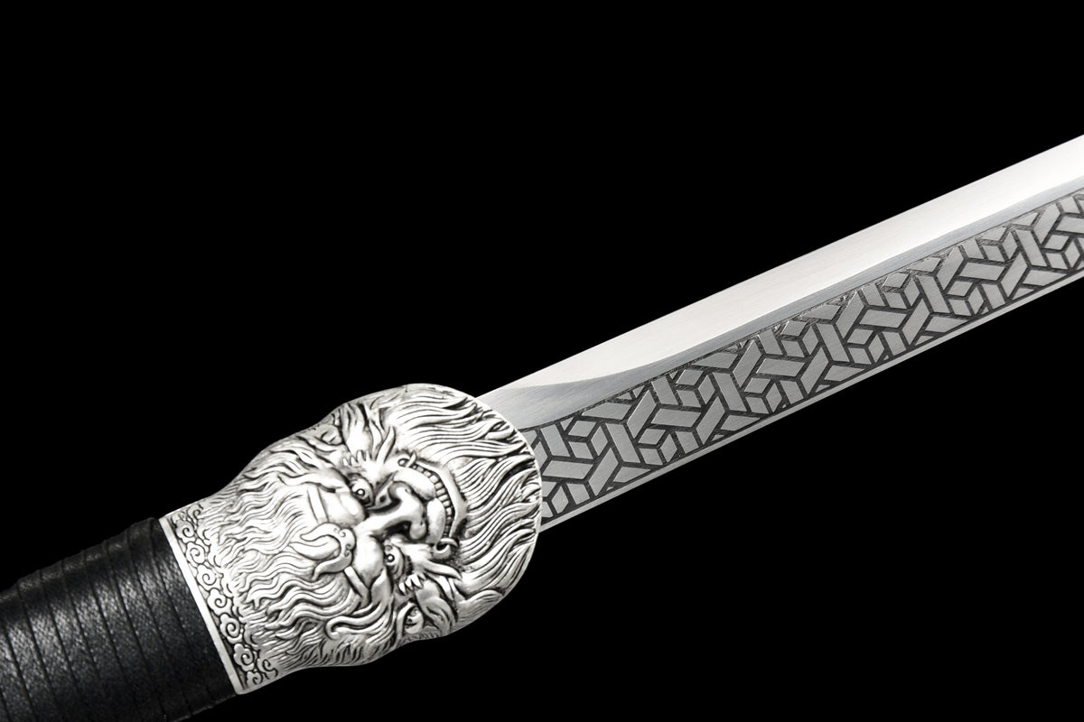 Handmade Ninjato Sword Spring steel steel Full Tang Red Scabbard  - ,Real katana sowrd