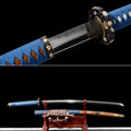 Handgefertigtes Full-Tang-Damaststahl-Schwert mit echtem Hamon, TACHI-SCHWERTER, 41 Zoll, echtes Katana-Schwert