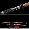 Handgefertigtes TACHI-Schwert aus Manganstahl mit durchgehendem Erl, 41 Zoll, echtes Katana-Schwert