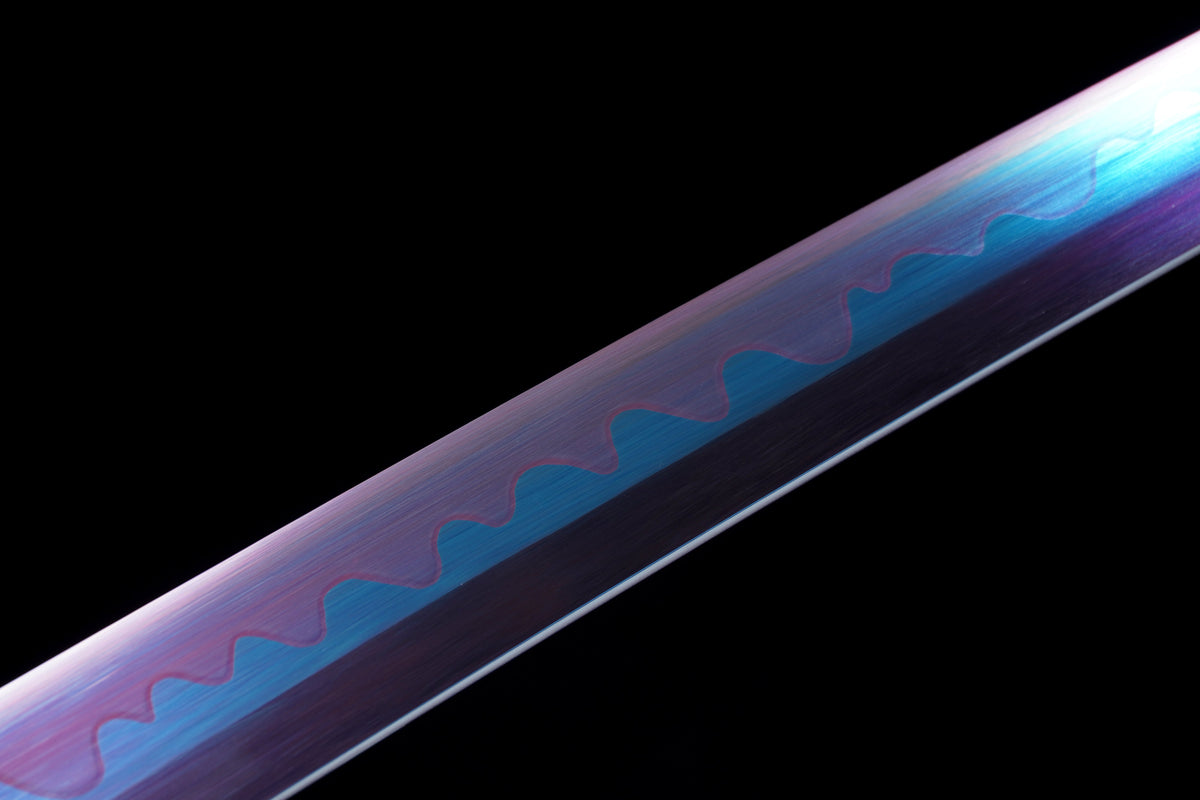 Handgefertigtes TACHI-SCHWERT mit Full-Tang-Klinge aus Manganstahl, 41 Zoll, echtes Katana-Schwert