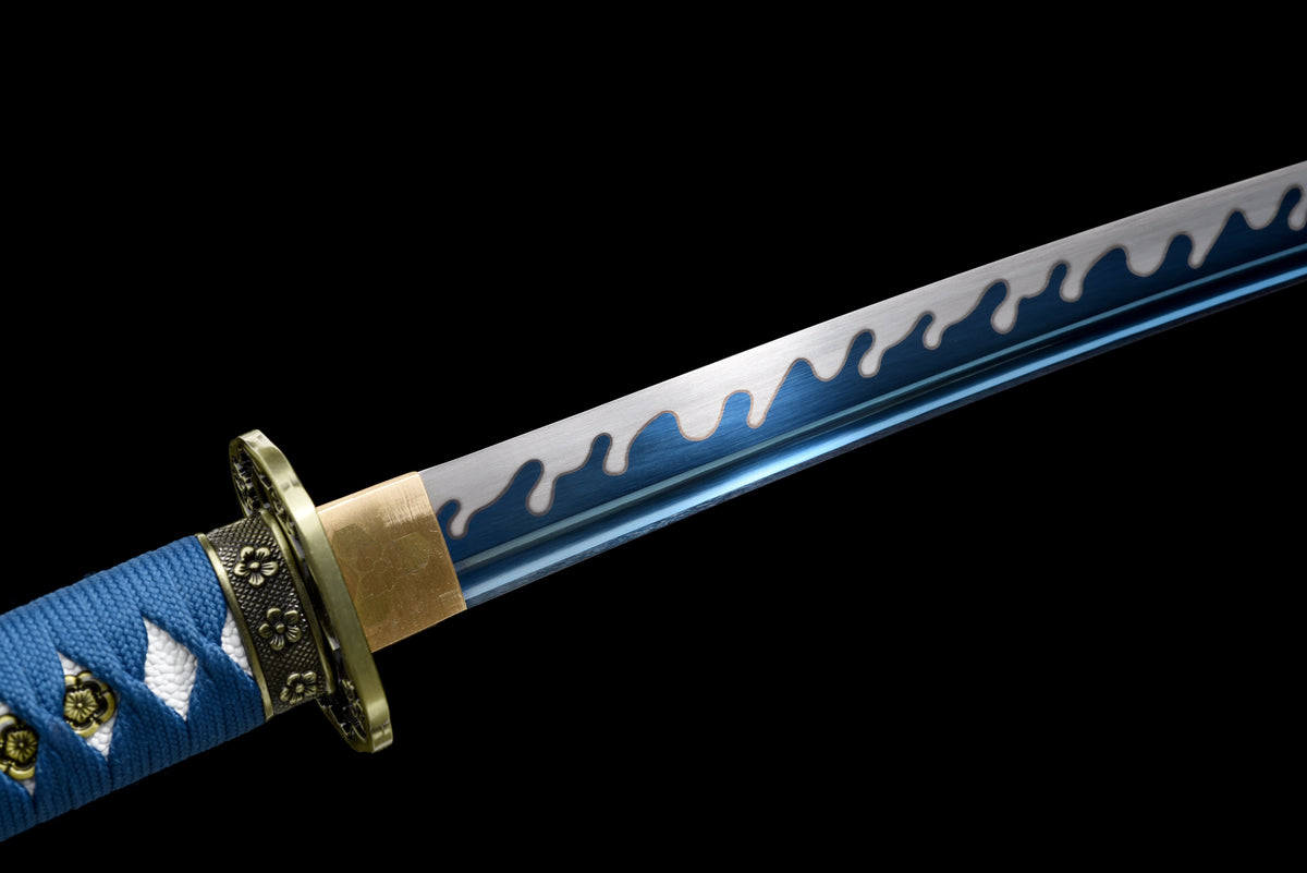 Handgefertigtes TACHI-Schwert mit Full-Tang-Klinge aus Manganstahl, 41 Zoll, echtes Katana-Schwert
