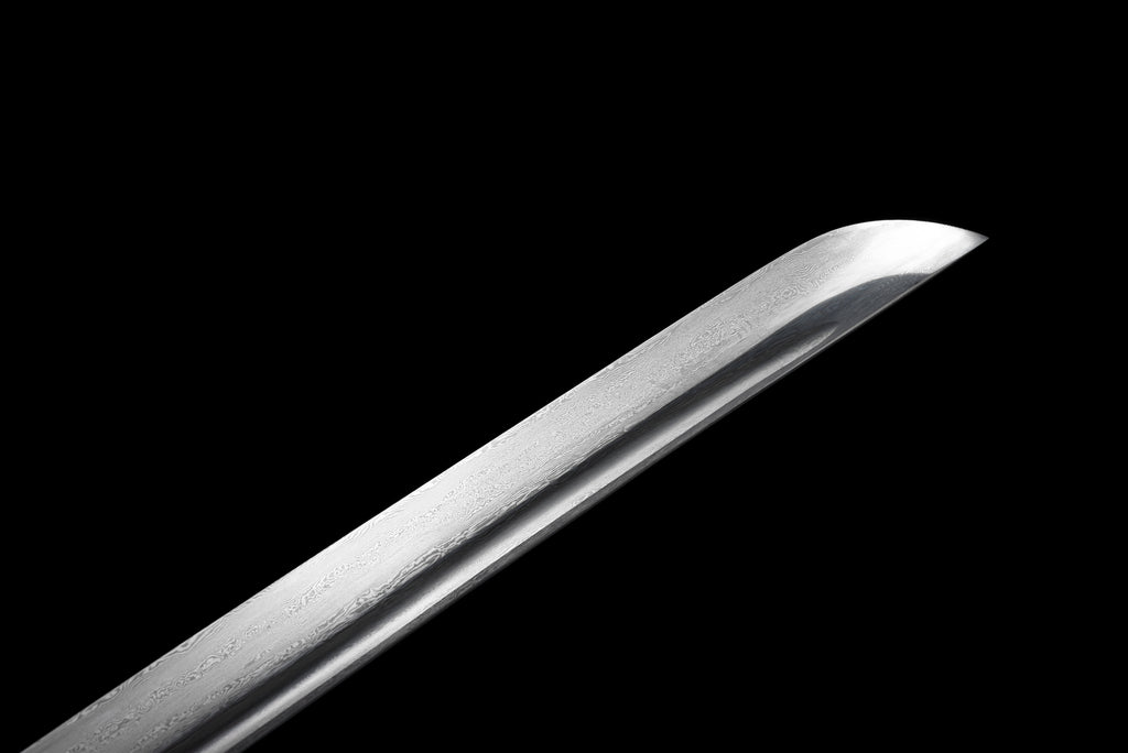Handgefertigtes Full-Tang-Damaststahl-Schwert, TACHI-SCHWERT, 41 Zoll, echtes Katana-Schwert