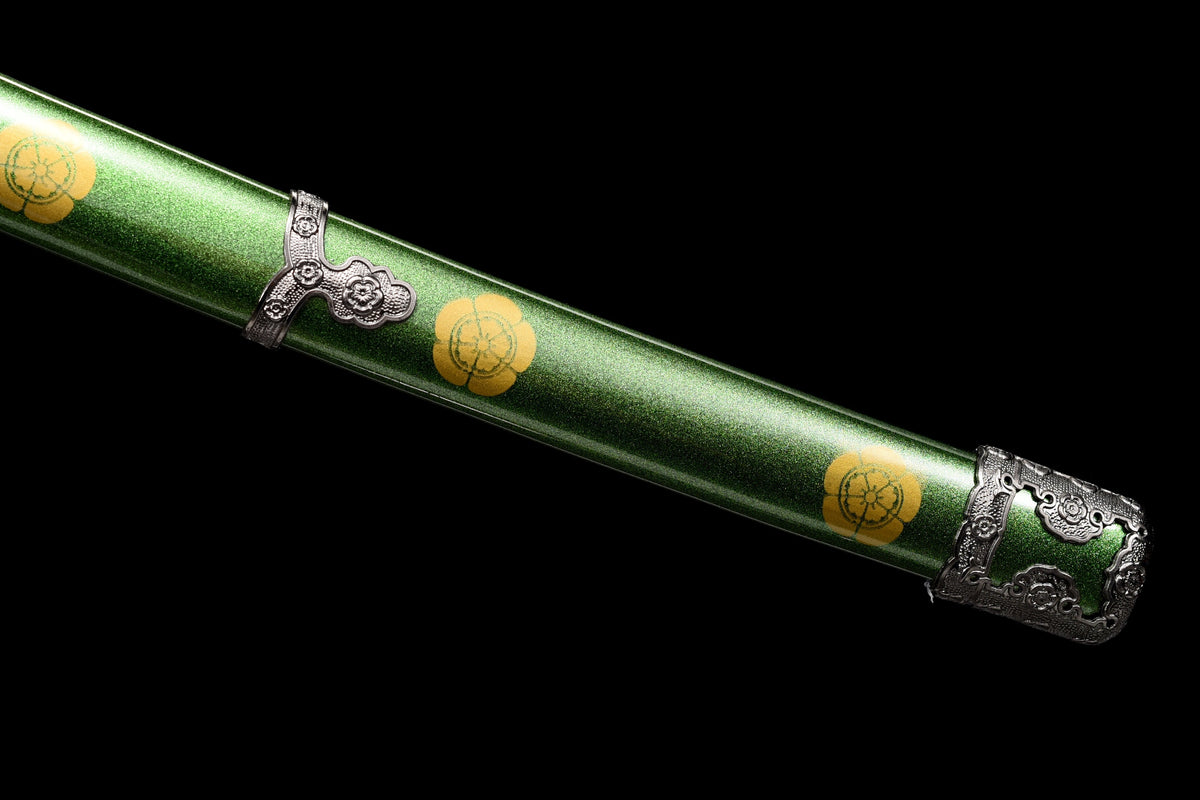 Handgefertigtes TACHI-SCHWERT mit Full-Tang-Klinge aus Federstahl, 41 Zoll, echtes Katana-Schwert