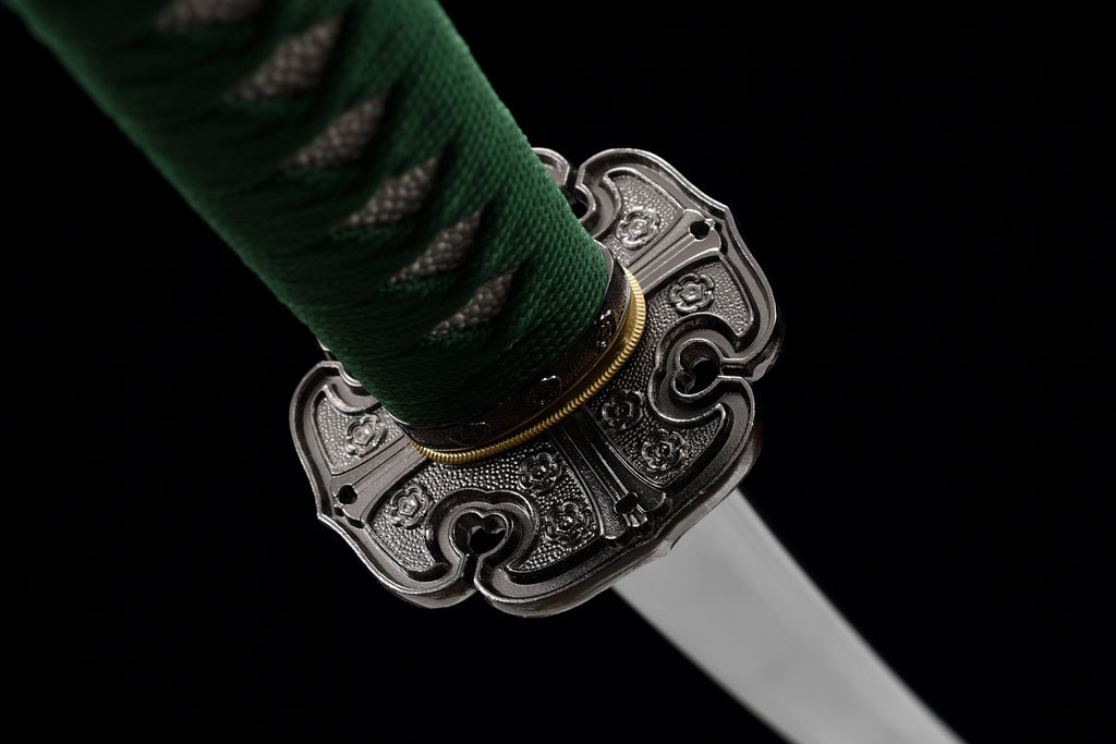 Handgefertigtes TACHI-SCHWERT mit Full-Tang-Klinge aus Federstahl, 41 Zoll, echtes Katana-Schwert
