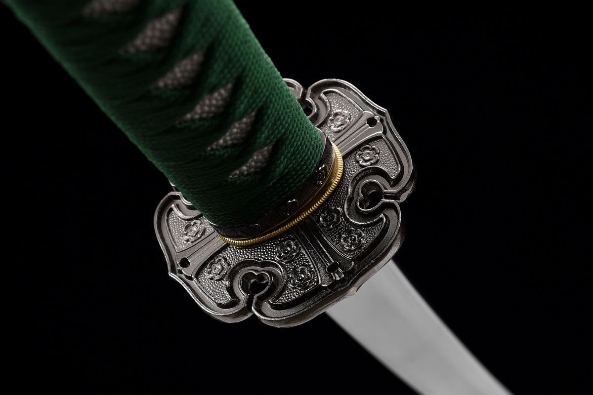 Handgefertigtes TACHI-SCHWERT mit Full-Tang-Klinge aus Federstahl, 41 Zoll, echtes Katana-Schwert