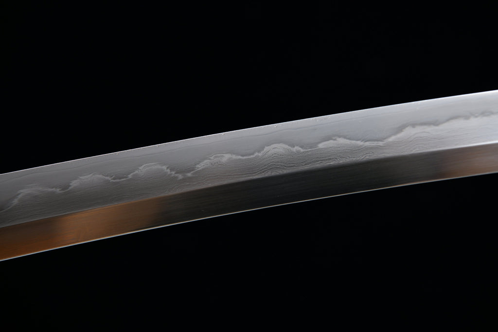 Handgefertigtes, 104 cm langes, dreiteiliges Tachi-Samuraischwert aus geschmiedetem Stahl – Oda Nobunaga Tachi (Deluxe Edition)
