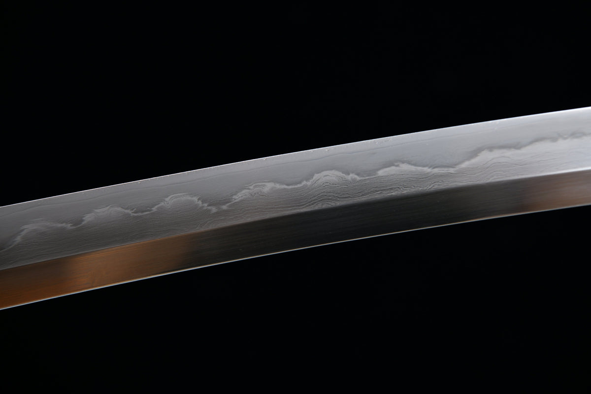 Handgefertigtes, 104 cm langes, dreiteiliges Tachi-Samuraischwert aus geschmiedetem Stahl – Oda Nobunaga Tachi (Deluxe Edition)