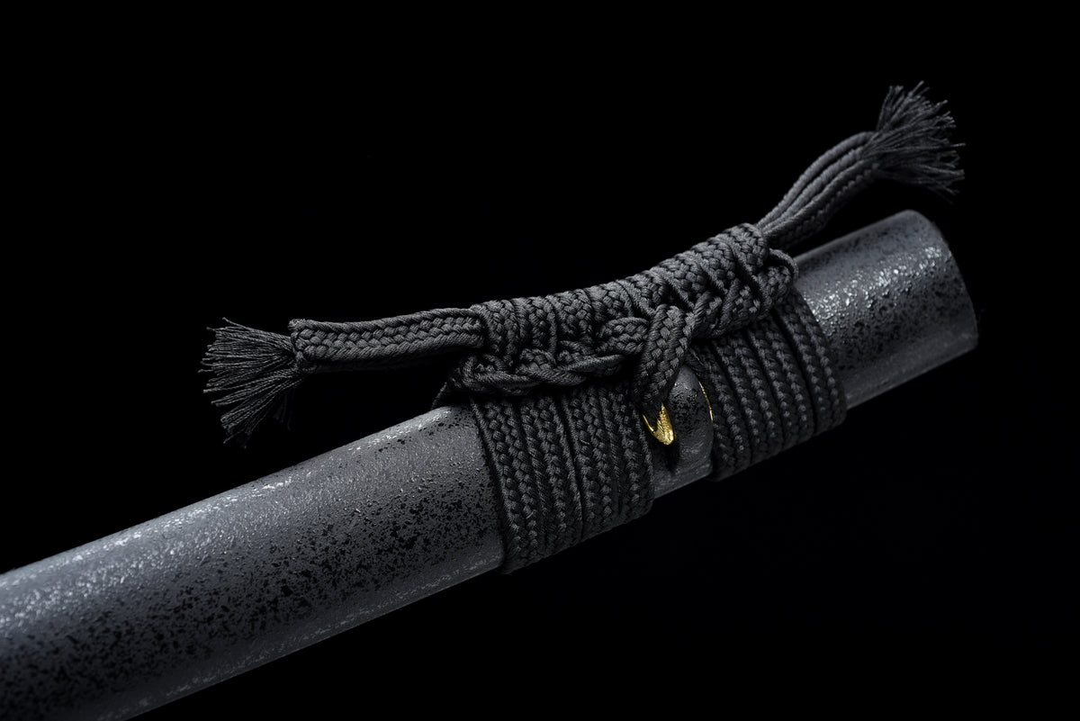 Handmade Full Tang Katana 1095 High carbon steel Black Blade ,Real katana sowrd
