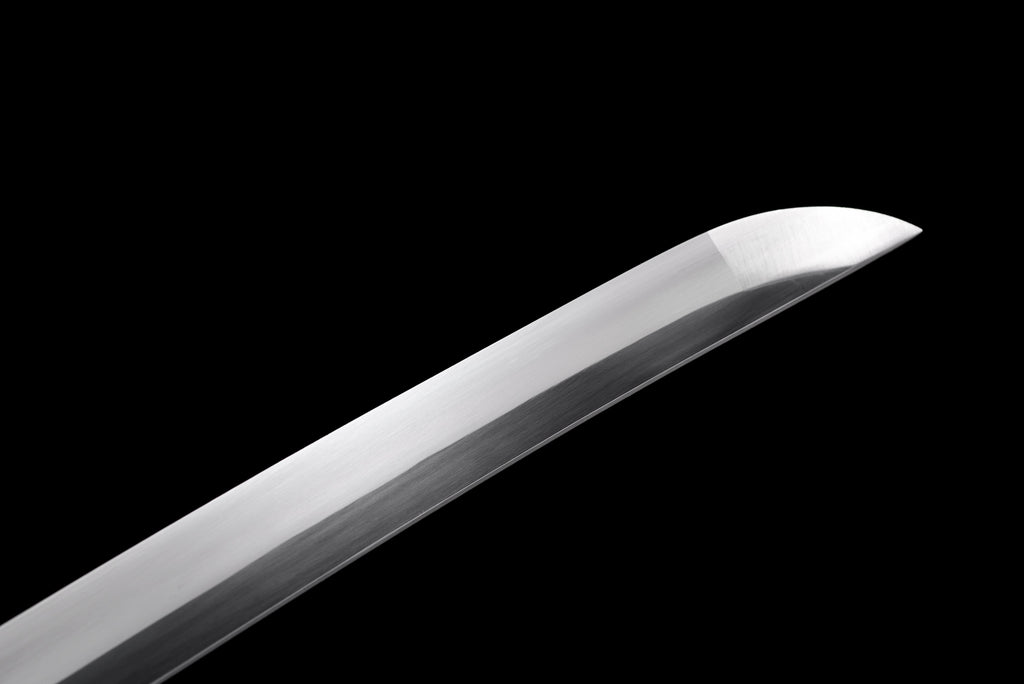 Handgefertigtes TACHI-SCHWERT mit Full-Tang-Klinge aus Federstahl, 104 cm, echtes Katana-Schwert