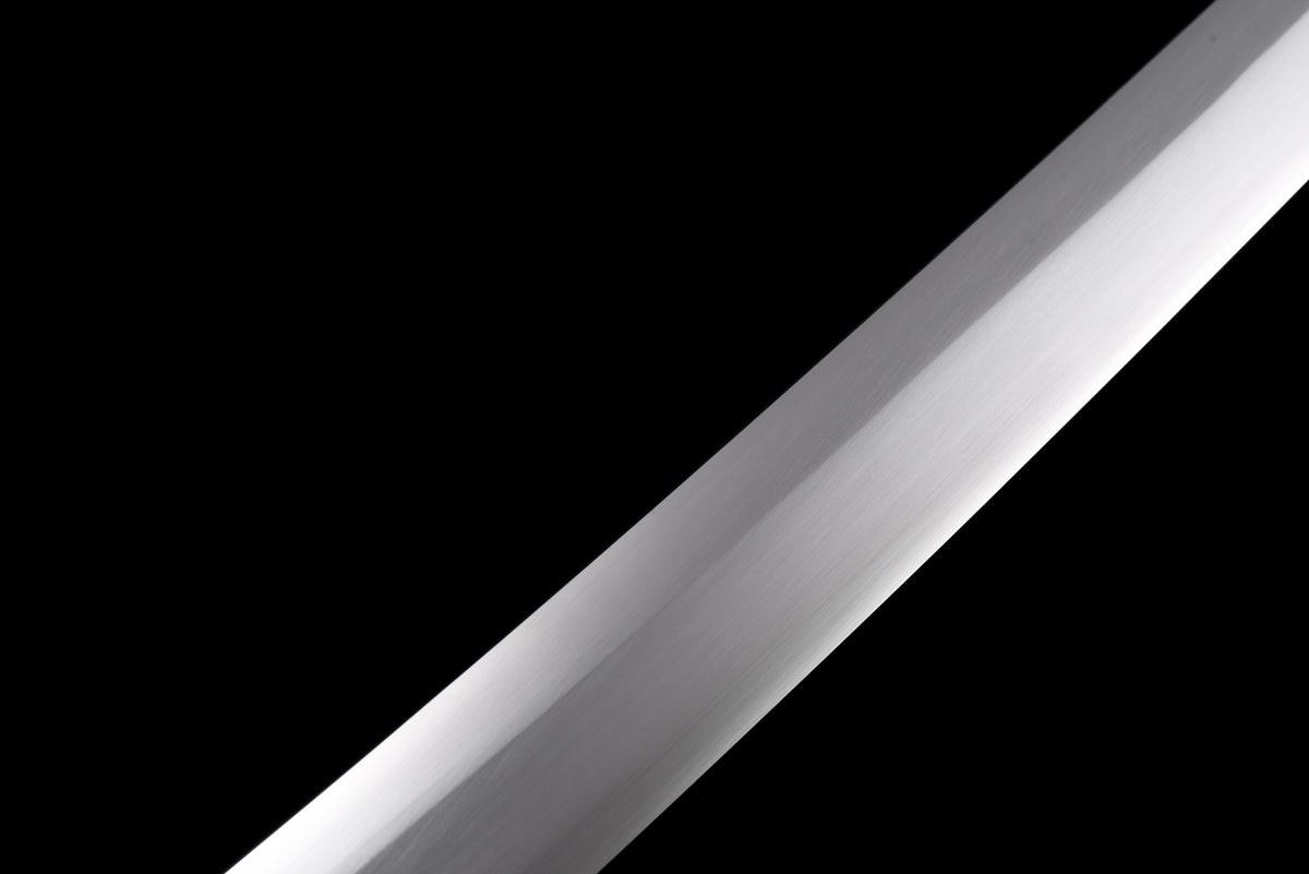 Handgefertigtes TACHI-SCHWERT mit Full-Tang-Klinge aus Federstahl, 104 cm, echtes Katana-Schwert