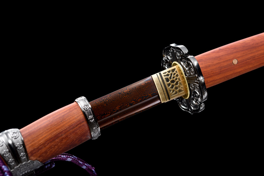 Handmade Full Tang Damascus steel Full Tang Blade TACHI SWORDS 31 Inches,Real katana sowrd