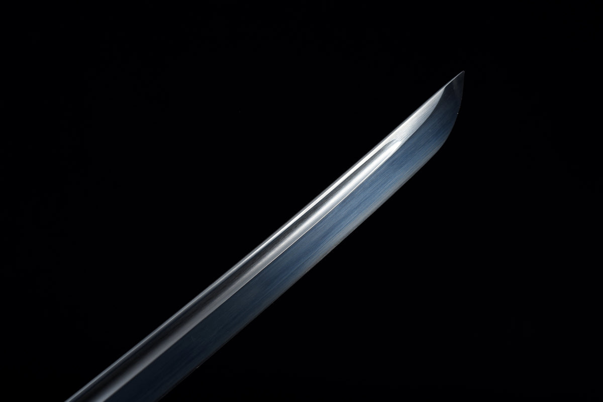 Handgefertigtes TACHI-SCHWERT mit Full-Tang-Klinge aus kohlenstoffreichem Stahl, 104 cm, echtes Katana-Schwert
