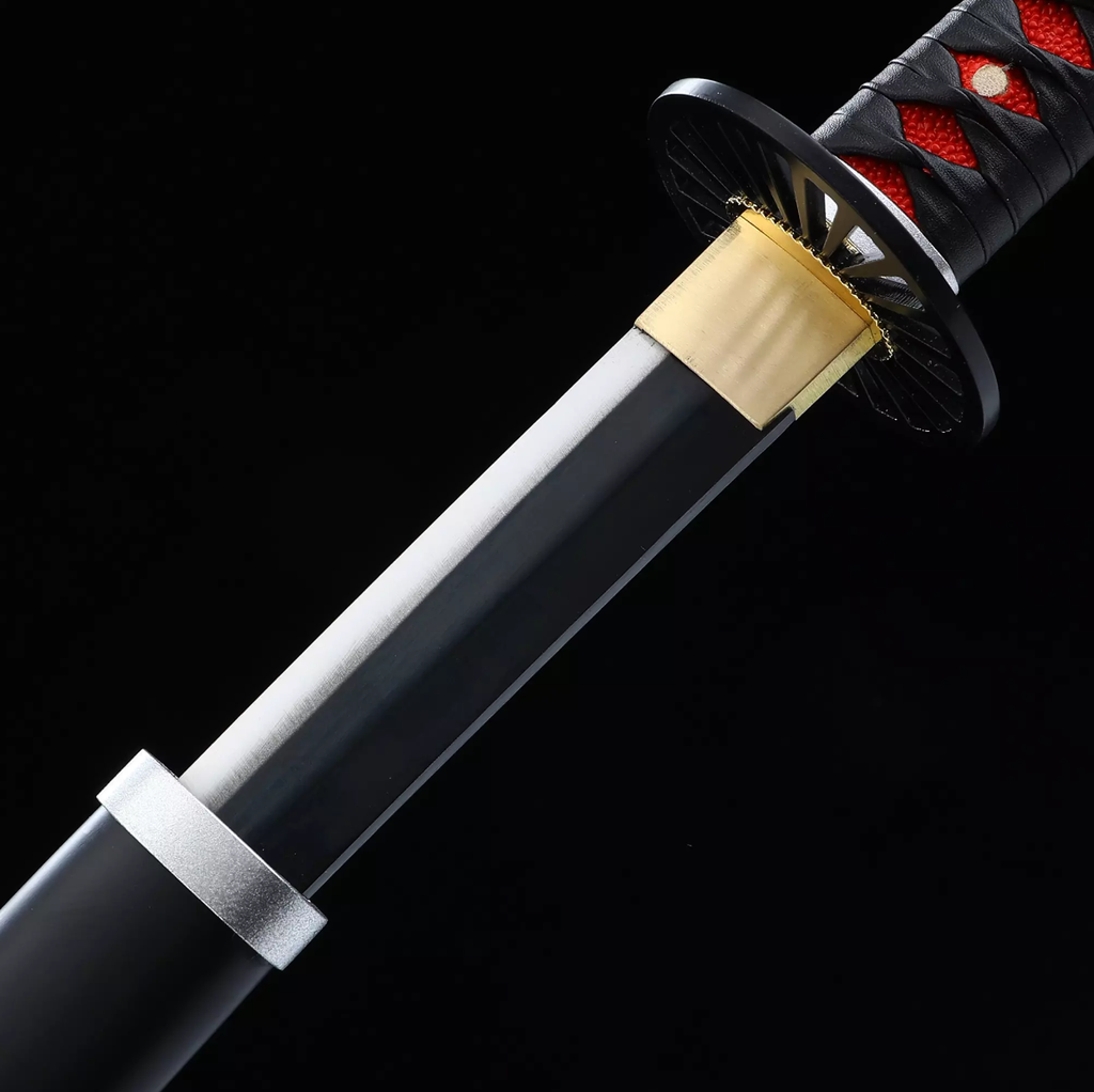 Tanjiro Kamados Schwert, Demon Slayer Schwert, Kimetsu no Yaiba Schwert - Nichirin-Schwert, Cosplay Katana - Anime-Schwert