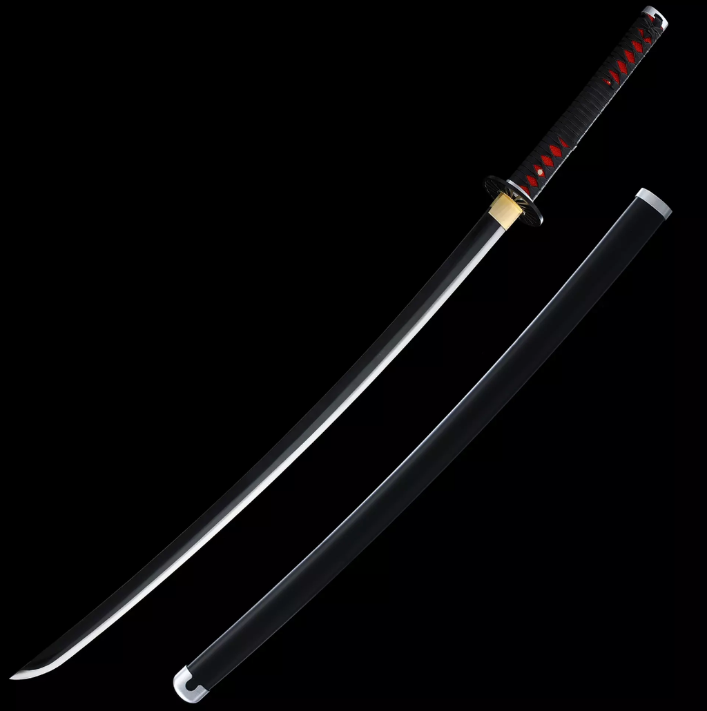 Tanjiro Kamados Schwert, Demon Slayer Schwert, Kimetsu no Yaiba Schwert - Nichirin-Schwert, Cosplay Katana - Anime-Schwert