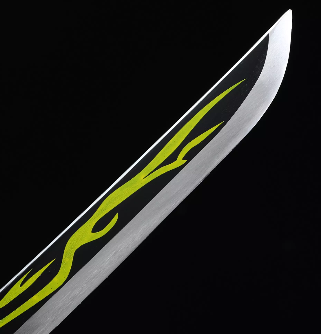 Zenitsu Agatsumas Schwert, Demon Slayer Schwert, Kimetsu no Yaiba Schwert - Nichirin-Schwert, Cosplay-Katana-Anime-Schwert