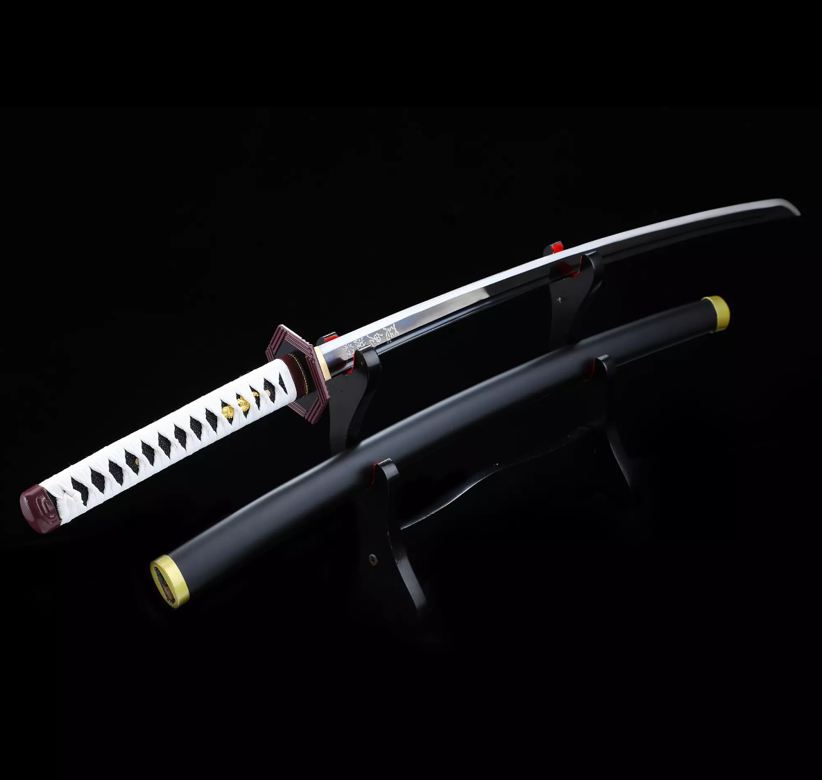 Giyu Tomiokas Schwert, Demon Slayer Schwert, Kimetsu no Yaiba Schwert - Nichirin-Schwert, Cosplay-Katana - Anime-Schwert