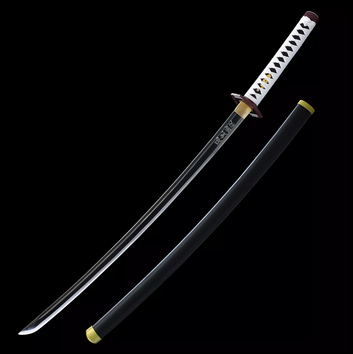 Giyu Tomiokas Schwert, Demon Slayer Schwert, Kimetsu no Yaiba Schwert - Nichirin-Schwert, Cosplay-Katana - Anime-Schwert