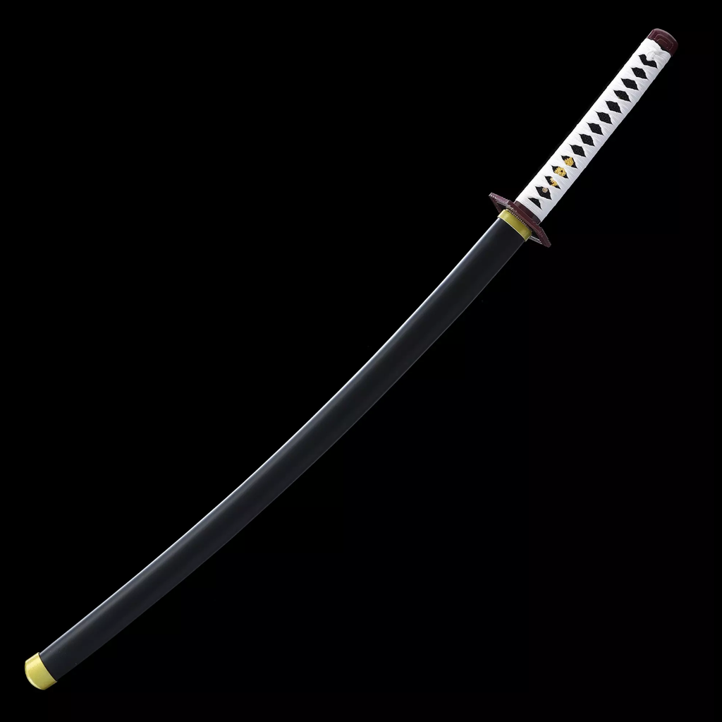 Giyu Tomiokas Schwert, Demon Slayer Schwert, Kimetsu no Yaiba Schwert - Nichirin-Schwert, Cosplay-Katana - Anime-Schwert