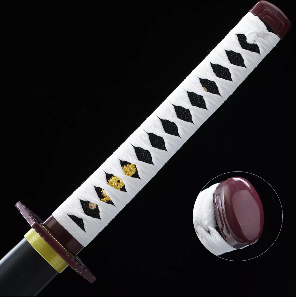 Giyu Tomiokas Schwert, Demon Slayer Schwert, Kimetsu no Yaiba Schwert - Nichirin-Schwert, Cosplay-Katana - Anime-Schwert