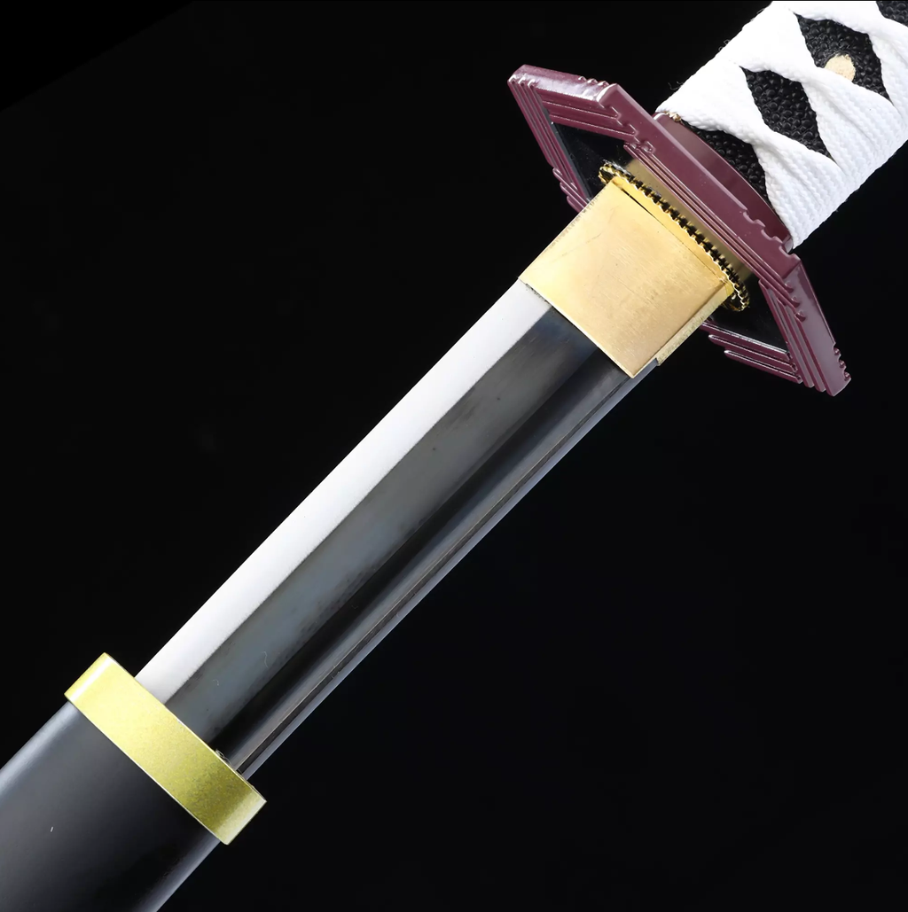 Giyu Tomiokas Schwert, Demon Slayer Schwert, Kimetsu no Yaiba Schwert - Nichirin-Schwert, Cosplay-Katana - Anime-Schwert
