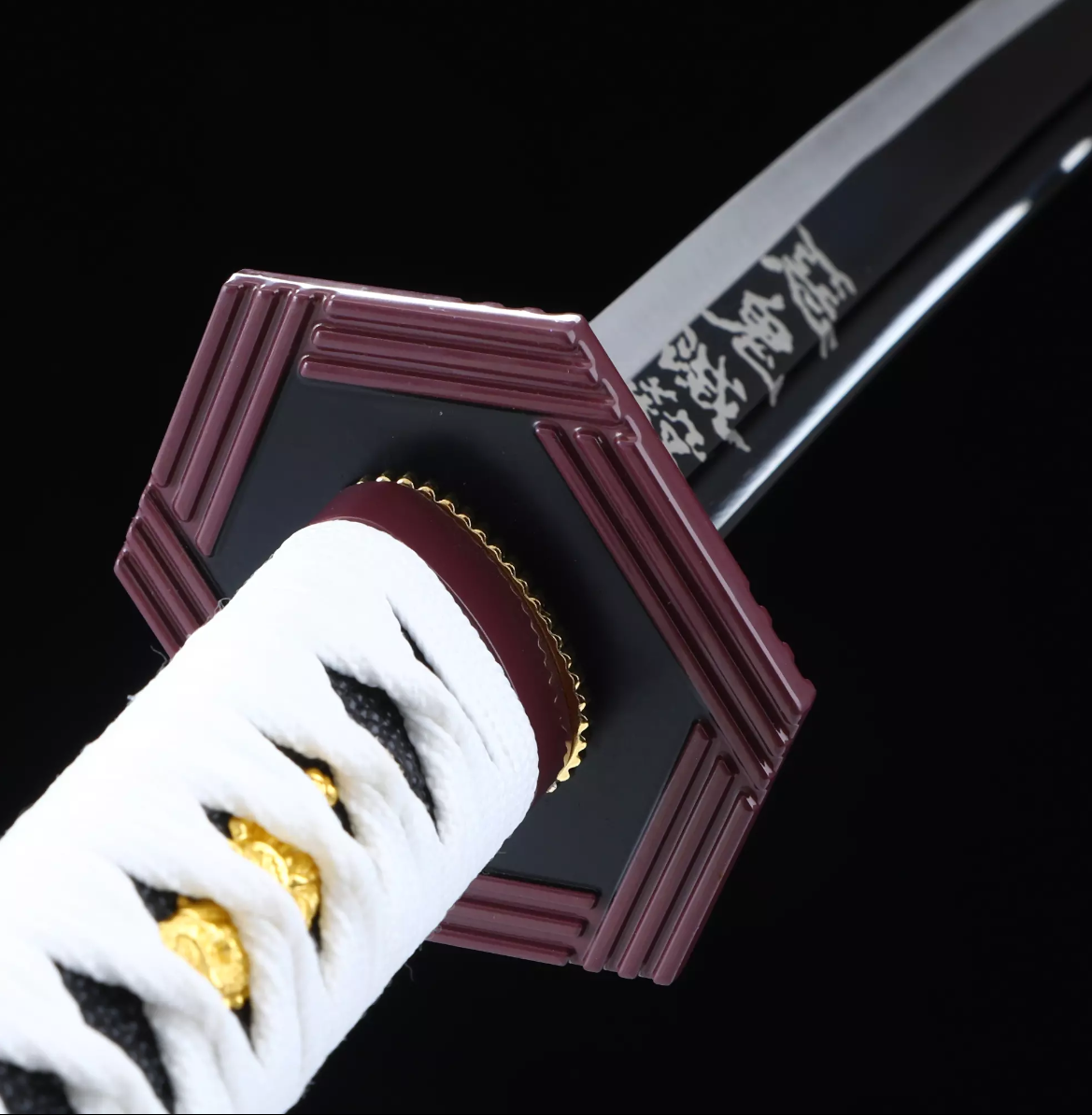 Giyu Tomiokas Schwert, Demon Slayer Schwert, Kimetsu no Yaiba Schwert - Nichirin-Schwert, Cosplay-Katana - Anime-Schwert
