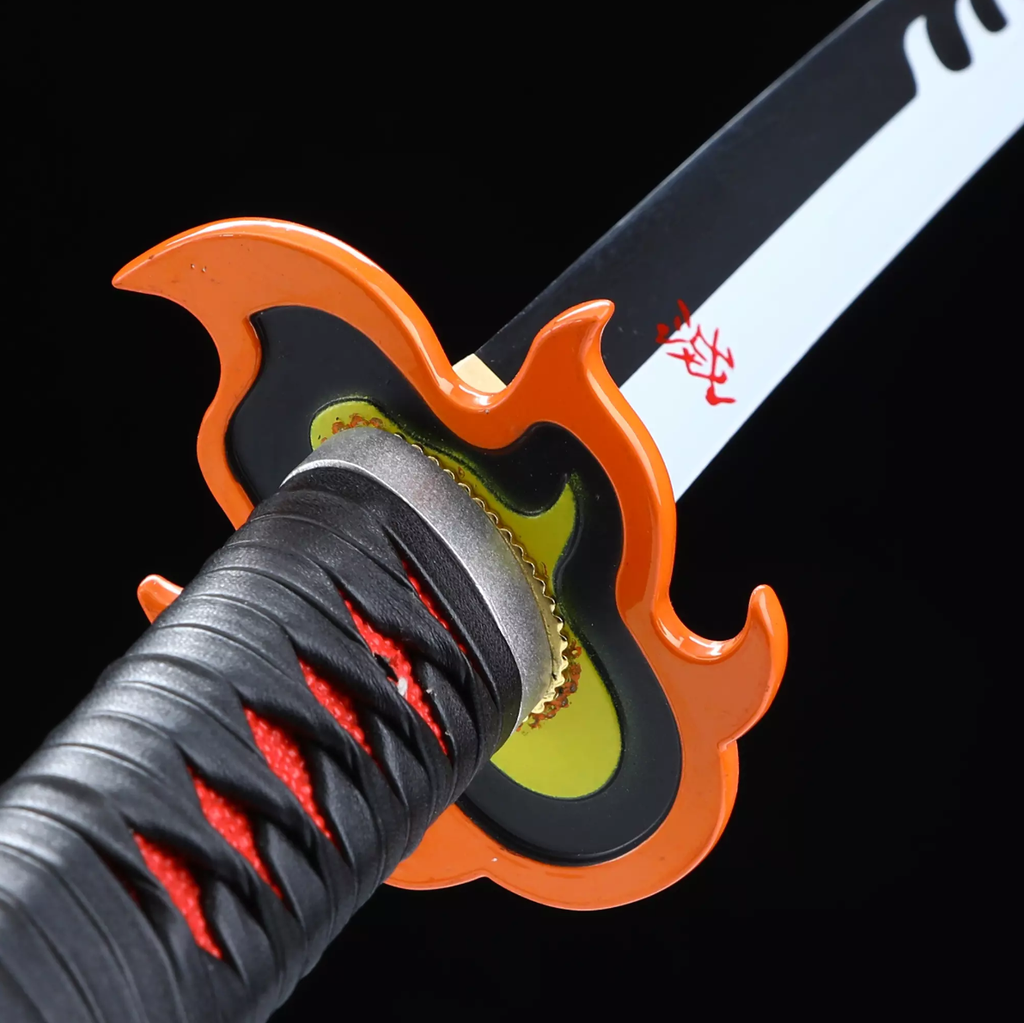 Tanjiro Kagura Schwert, Demon Slayer Schwert, Kimetsu No Yaiba Schwert - Nichirin Schwert, Cosplay Katana-Anime Schwert