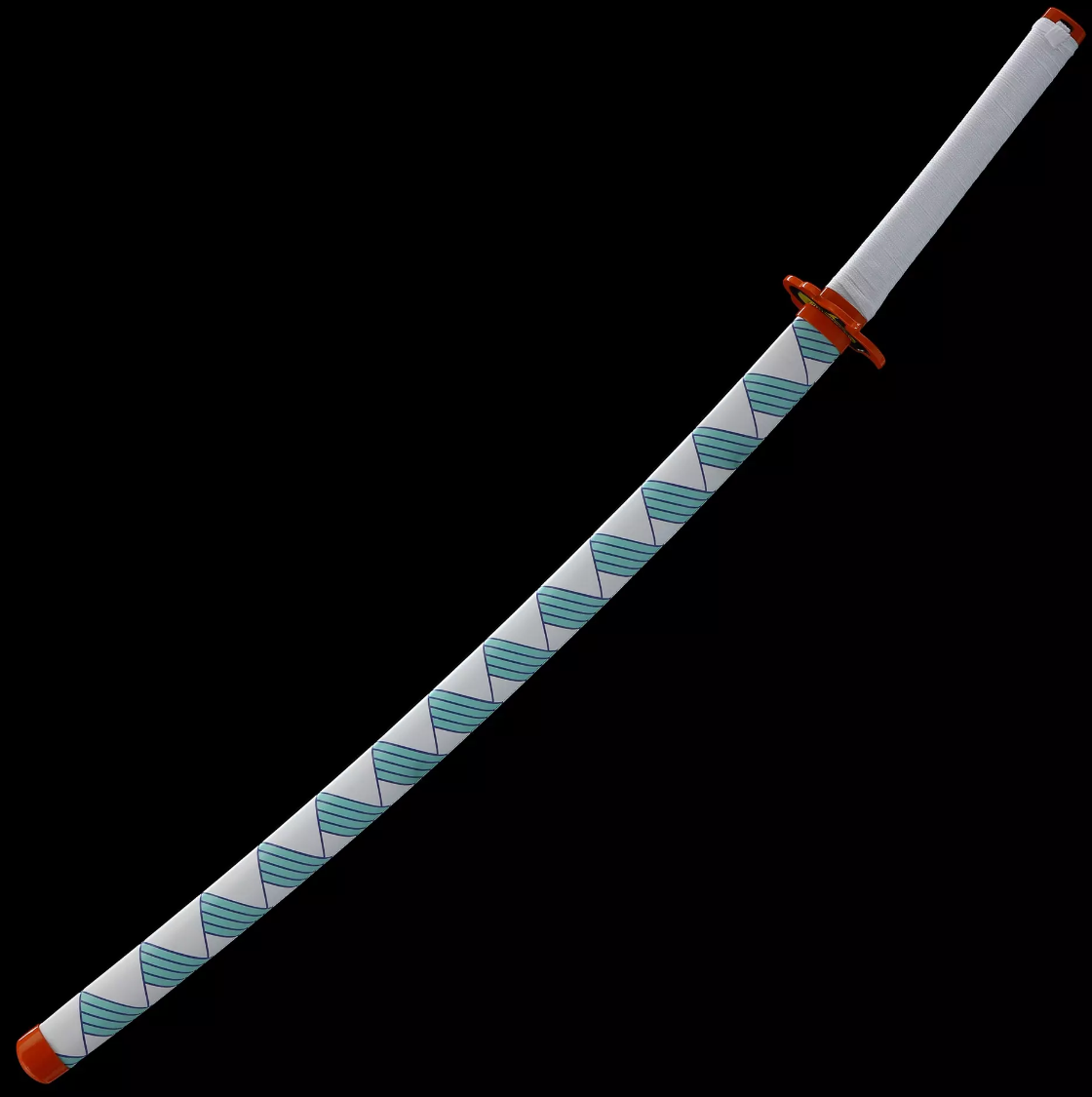 Kyojuro Rengokus Schwert, Demon Slayer Schwert, Kimetsu No Yaiba Schwert - Nichirin-Schwert, Cosplay-Katana-Anime-Schwert