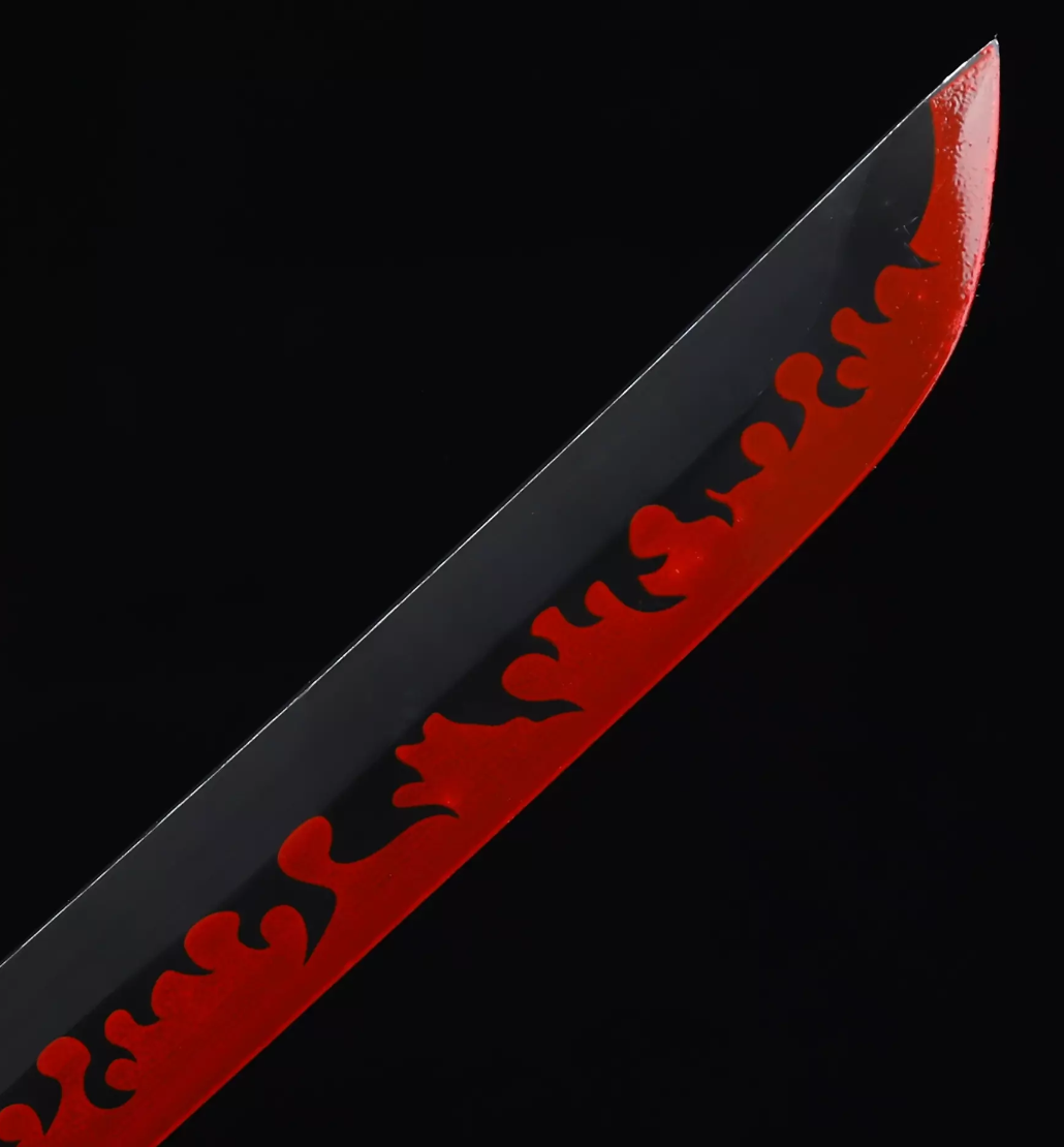Kyojuro Rengokus Schwert, Demon Slayer Schwert, Kimetsu No Yaiba Schwert - Nichirin-Schwert, Cosplay-Katana-Anime-Schwert