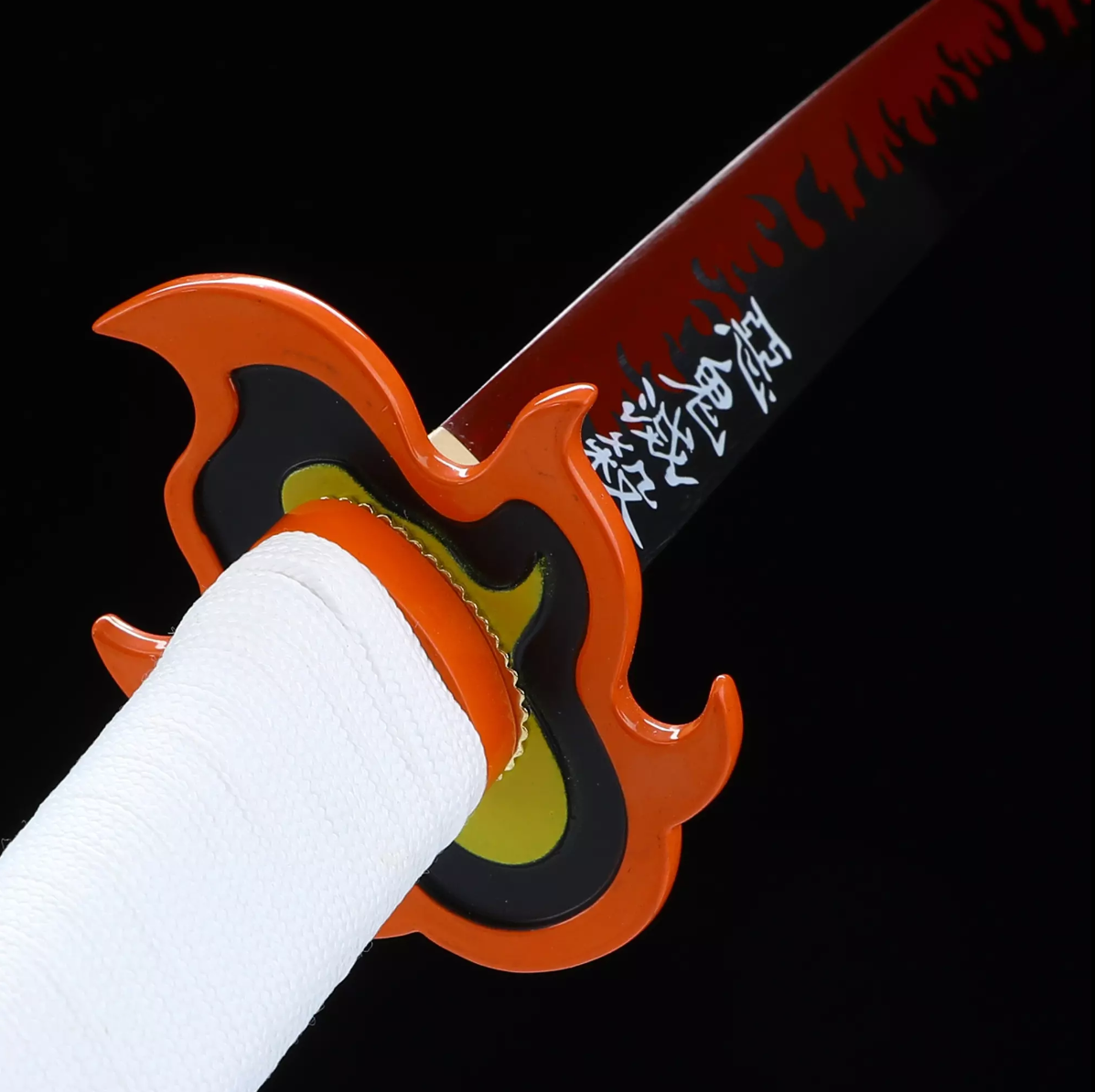 Kyojuro Rengokus Schwert, Demon Slayer Schwert, Kimetsu No Yaiba Schwert - Nichirin-Schwert, Cosplay-Katana-Anime-Schwert