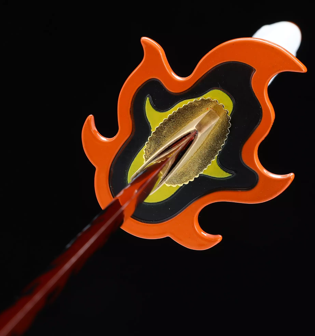 Kyojuro Rengokus Schwert, Demon Slayer Schwert, Kimetsu No Yaiba Schwert - Nichirin-Schwert, Cosplay-Katana-Anime-Schwert