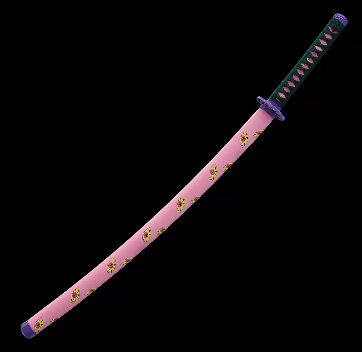 Kokushibo-Schwert, Demon Slayer-Schwert, Kimetsu no Yaiba-Schwert – Nichirin-Schwert, Cosplay-Katana-Anime-Schwert