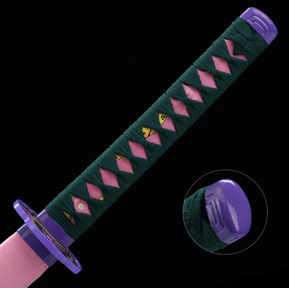 Kokushibo-Schwert, Demon Slayer-Schwert, Kimetsu no Yaiba-Schwert – Nichirin-Schwert, Cosplay-Katana-Anime-Schwert