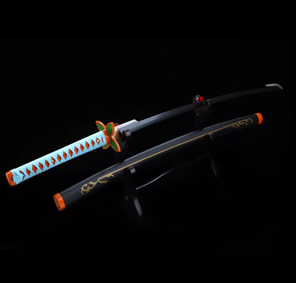 Shinobu Kochōs Schwert, Demon Slayer Schwert, Kimetsu no Yaiba Schwert - Nichirin-Schwert, Cosplay-Katana-Anime-Schwert