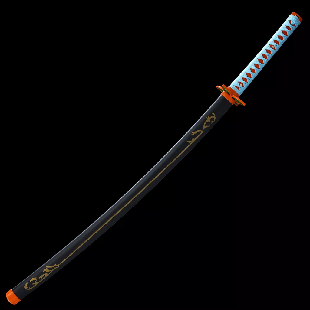 Shinobu Kochōs Schwert, Demon Slayer Schwert, Kimetsu no Yaiba Schwert - Nichirin-Schwert, Cosplay-Katana-Anime-Schwert