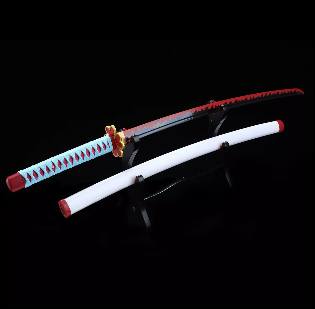 Mitsuri Kanroji Schwert, Demon Slayer Schwert, Kimetsu No Yaiba Schwert - Nichirin Schwert, Cosplay Katana-Anime-Schwert