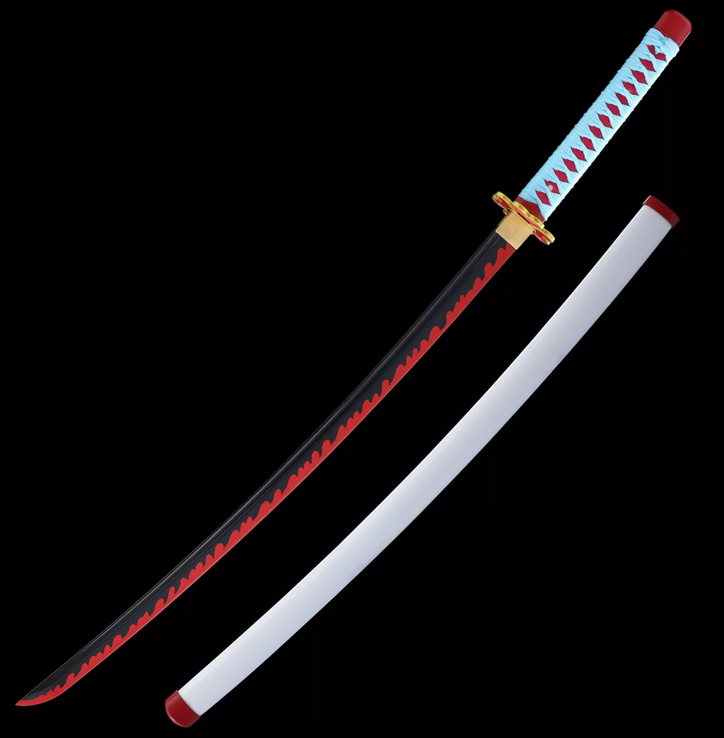 Mitsuri Kanroji Schwert, Demon Slayer Schwert, Kimetsu No Yaiba Schwert - Nichirin Schwert, Cosplay Katana-Anime-Schwert