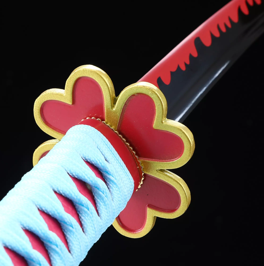 Mitsuri Kanroji Schwert, Demon Slayer Schwert, Kimetsu No Yaiba Schwert - Nichirin Schwert, Cosplay Katana-Anime-Schwert