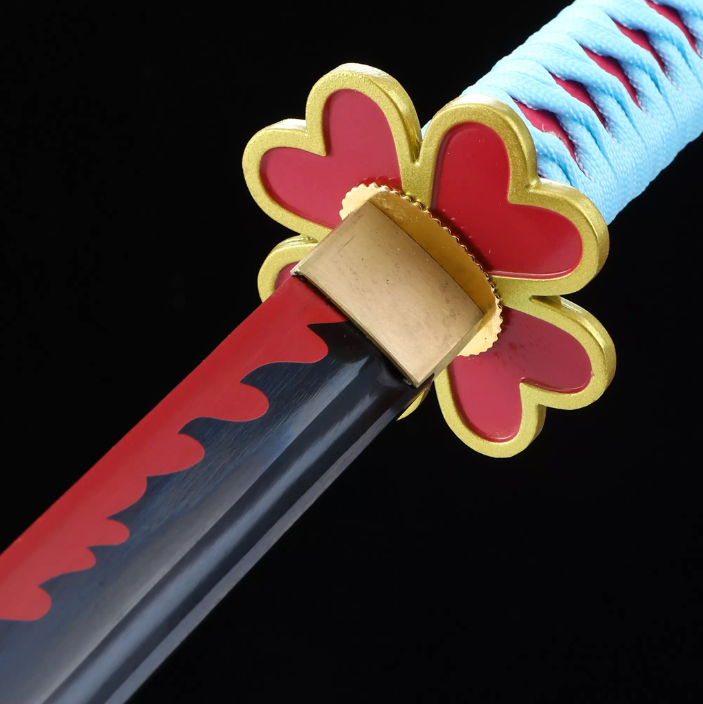 Mitsuri Kanroji Schwert, Demon Slayer Schwert, Kimetsu No Yaiba Schwert - Nichirin Schwert, Cosplay Katana-Anime-Schwert