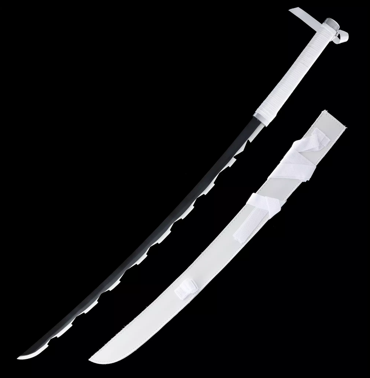 Inosuke Hashibiras Schwert, Demon Slayer Schwert, Kimetsu no Yaiba Schwert, Cosplay Katana – Nichirin-Schwert – Anime-Schwert