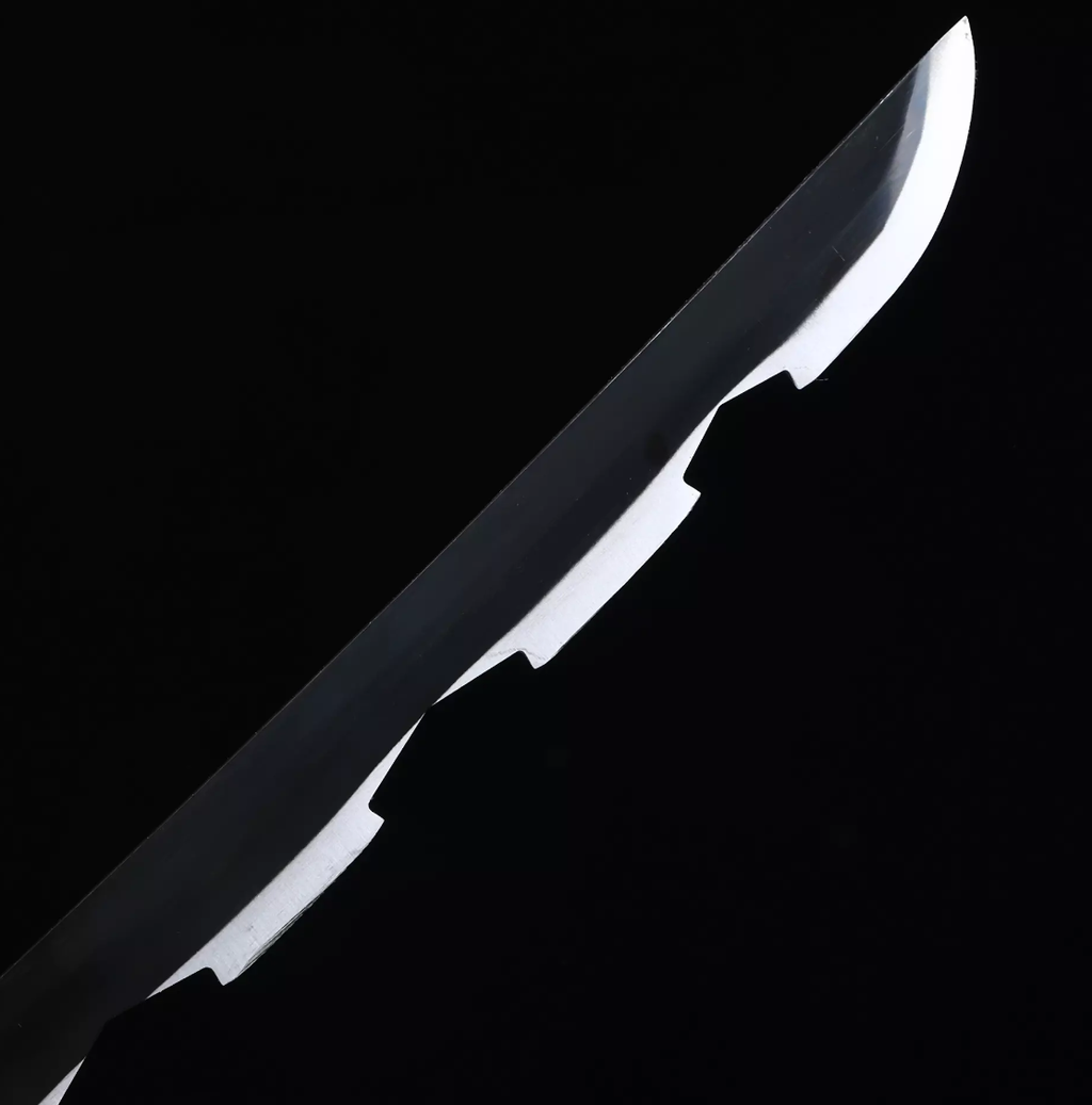 Inosuke Hashibiras Schwert, Demon Slayer Schwert, Kimetsu no Yaiba Schwert, Cosplay Katana – Nichirin-Schwert – Anime-Schwert