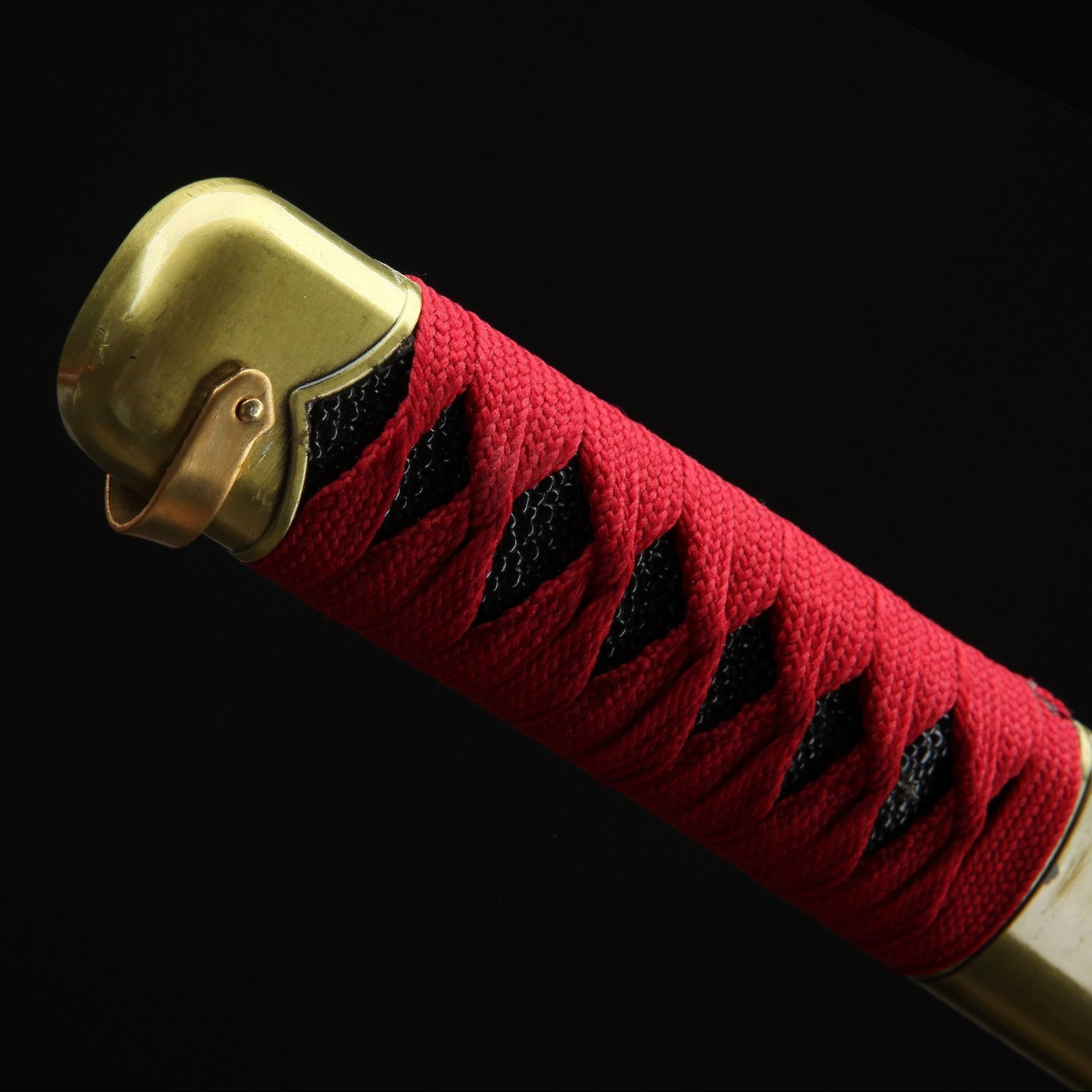 One Piece Roronoa Zoro Sandai Kitetsu Katana Samurai-Schwert-Replik mit roter Scheide, Cosplay Katana-Anime-Schwert